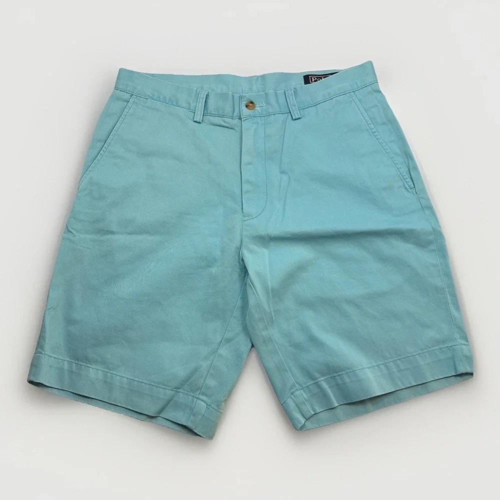 Polo Ralph Lauren Shorts Mens 32 Blue Classic Fit 9